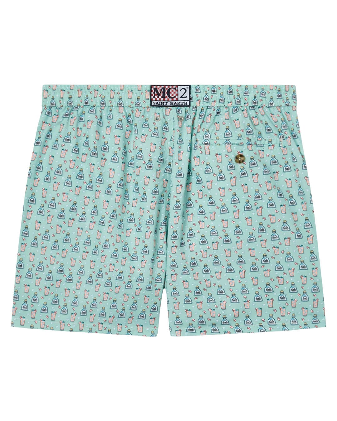 MC2 Saint Barth Swimwear MC2 LIGHTING MICRO FANTASY ULTRALIGHT SWIM SHORT PALOMA COCKTAIL