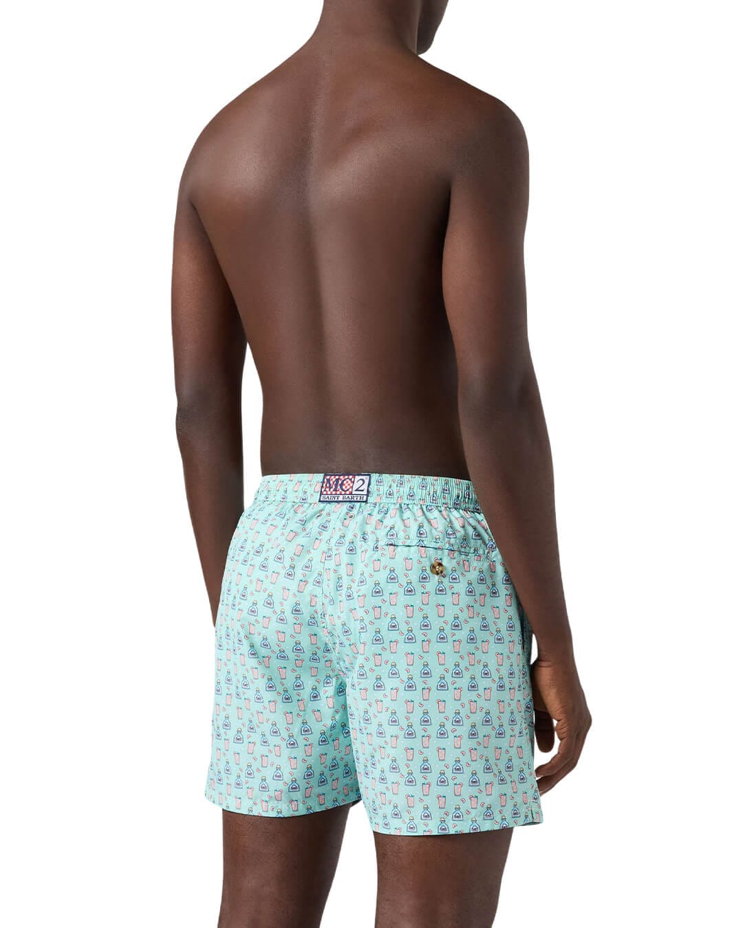 MC2 Saint Barth Swimwear MC2 LIGHTING MICRO FANTASY ULTRALIGHT SWIM SHORT PALOMA COCKTAIL