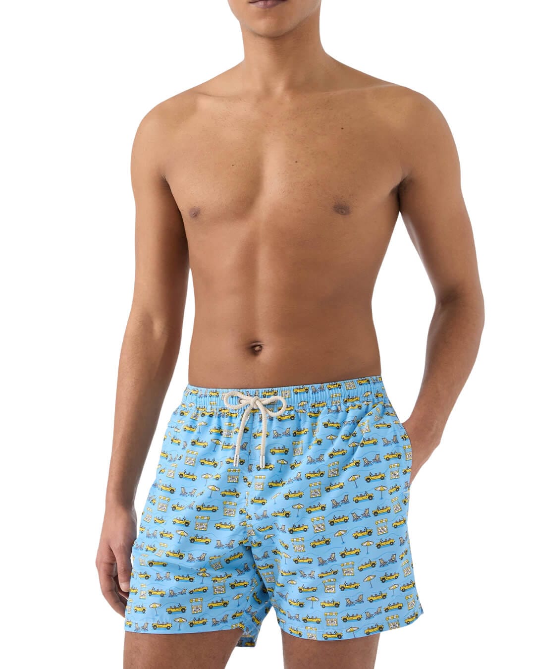 MC2 Saint Barth Swimwear MC2 LIGHTING MICRO FANTASY ULTRALIGHT SWIM SHORT ROAD TO FORMENTERA