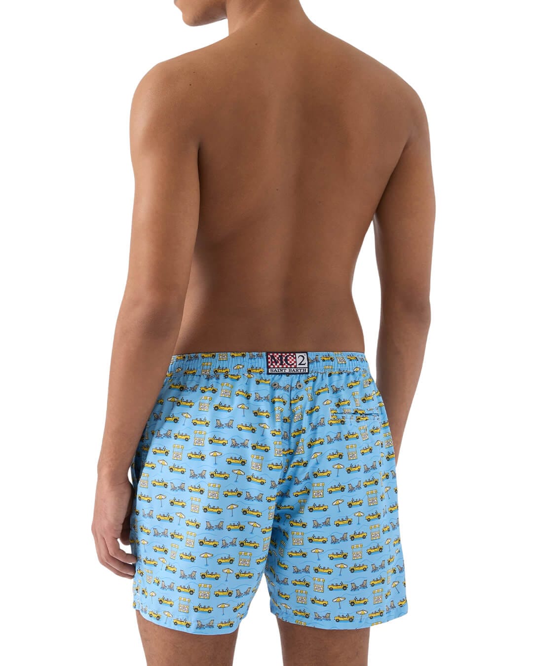 MC2 Saint Barth Swimwear MC2 LIGHTING MICRO FANTASY ULTRALIGHT SWIM SHORT ROAD TO FORMENTERA