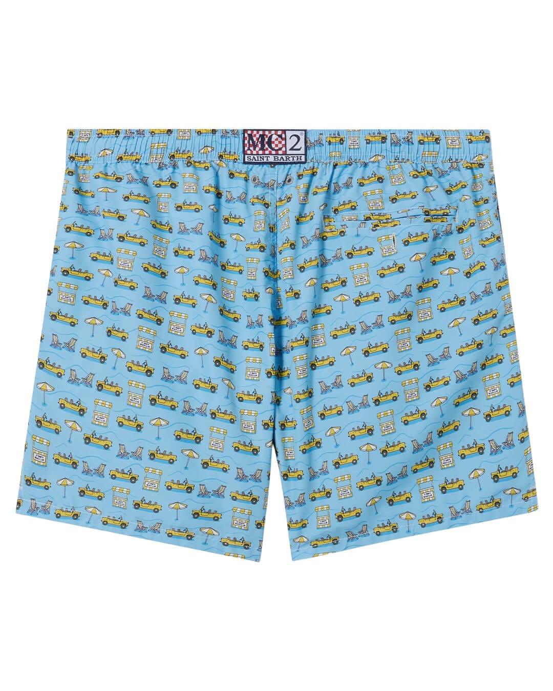 MC2 Saint Barth Swimwear MC2 LIGHTING MICRO FANTASY ULTRALIGHT SWIM SHORT ROAD TO FORMENTERA