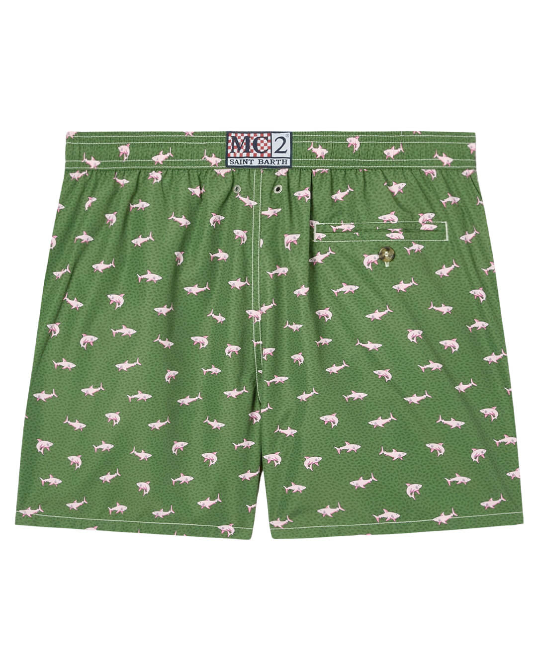 MC2 Saint Barth Swimwear MC2 LIGHTING MICRO FANTASY ULTRALIGHT SWIM SHORT SHARK ON SHARK