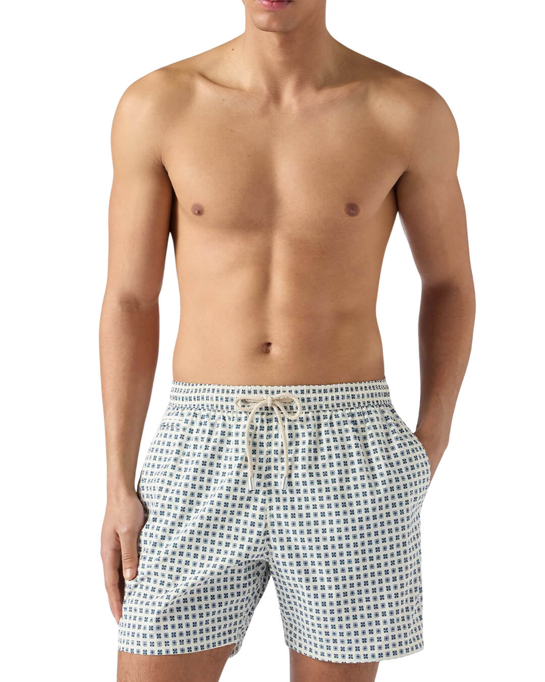 MC2 Saint Barth Swimwear MC2 LIGHTING MICRO STRETCH ULTRALIGHT SWIM SHORT CELESTIE TIE