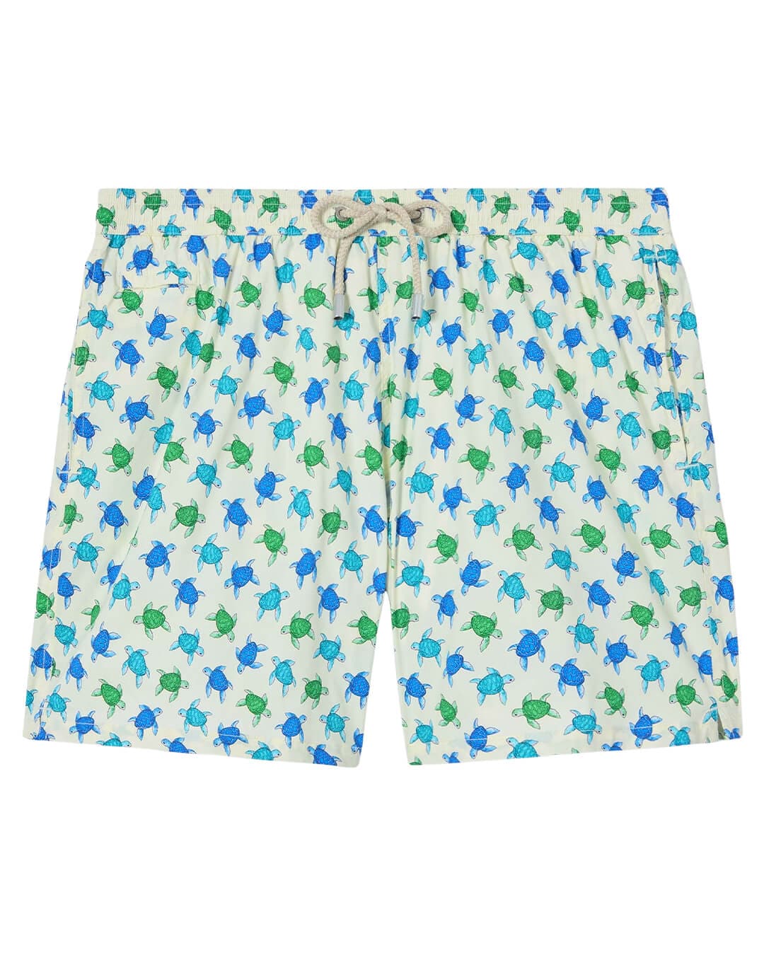 MC2 Saint Barth Swimwear MC2 LIGHTING MICRO STRETCH ULTRALIGHT SWIM SHORT OCEAN TURTLE
