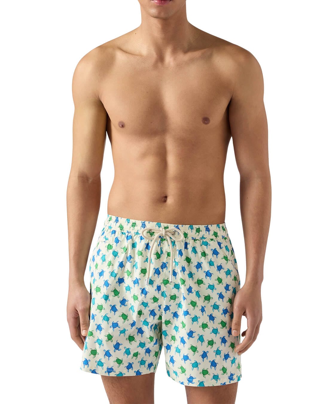 MC2 Saint Barth Swimwear MC2 LIGHTING MICRO STRETCH ULTRALIGHT SWIM SHORT OCEAN TURTLE