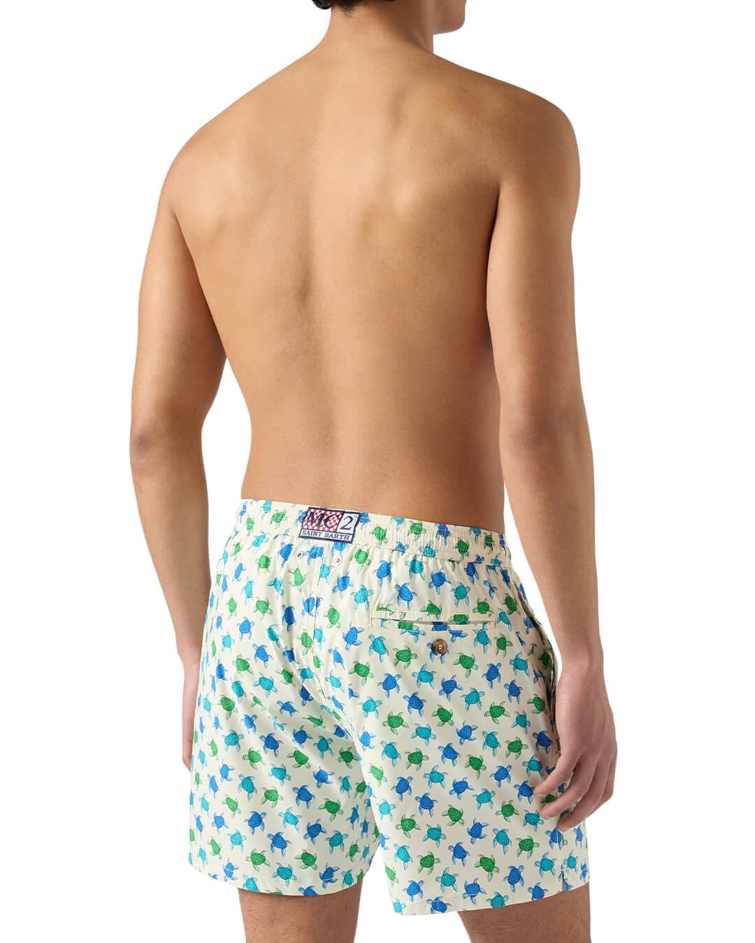 MC2 Saint Barth Swimwear MC2 LIGHTING MICRO STRETCH ULTRALIGHT SWIM SHORT OCEAN TURTLE