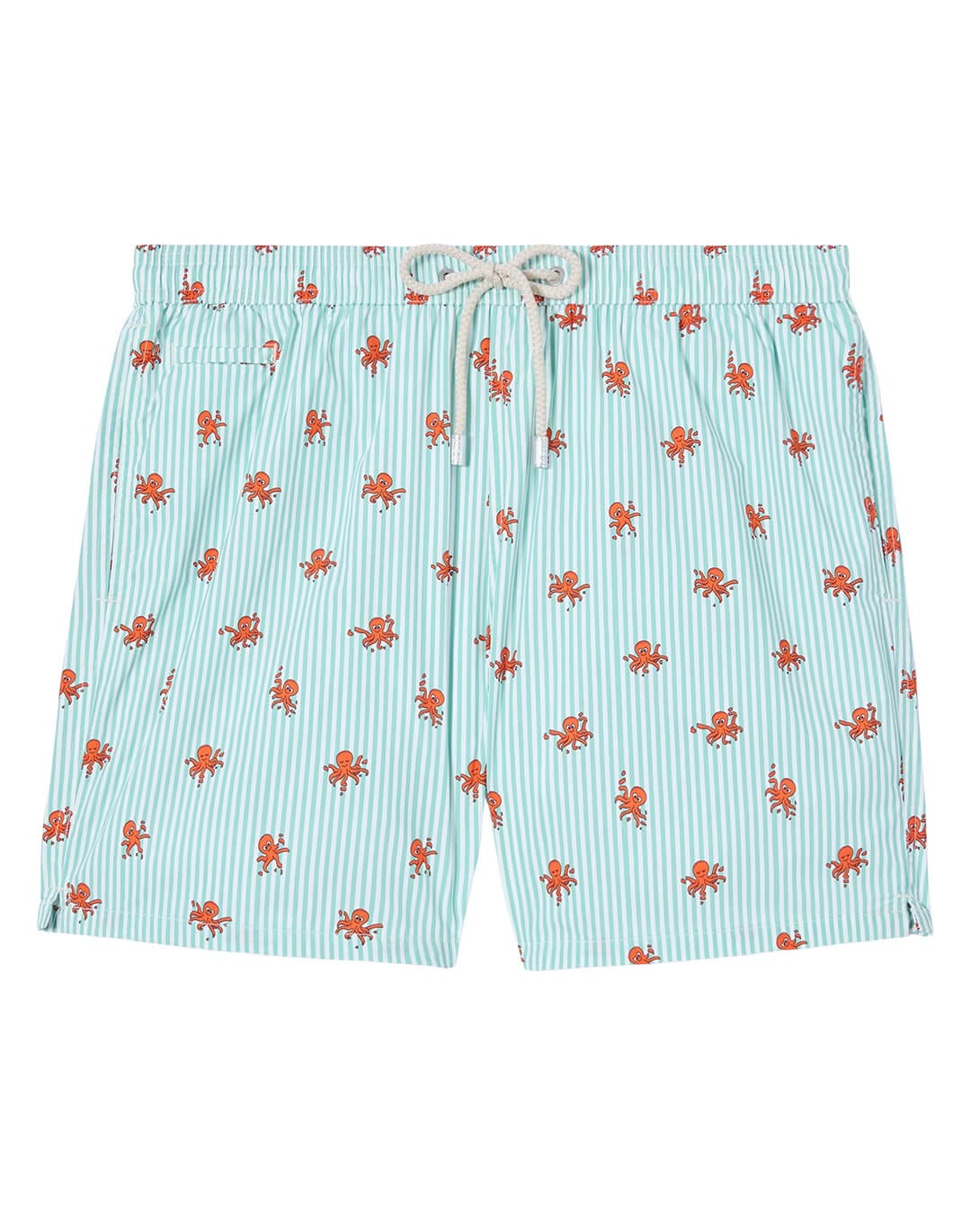 MC2 Saint Barth Swimwear MC2 LIGHTING MICRO STRETCH ULTRALIGHT SWIM SHORT OCTO CLING STRIPES S