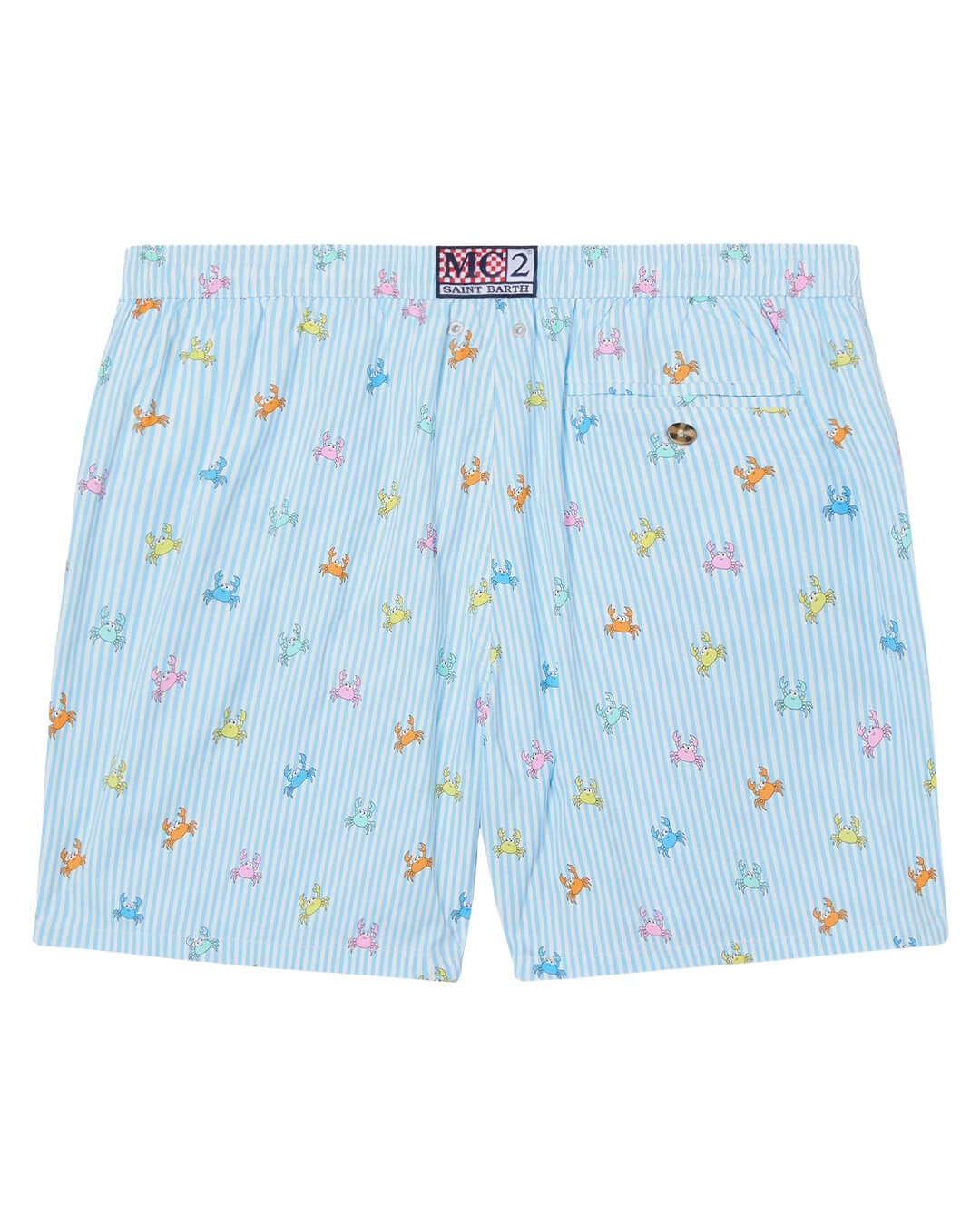 MC2 Saint Barth Swimwear MC2 LIGHTING MICRO STRETCH ULTRALIGHT SWIM SHORT PINCHY MULTI STRIPES