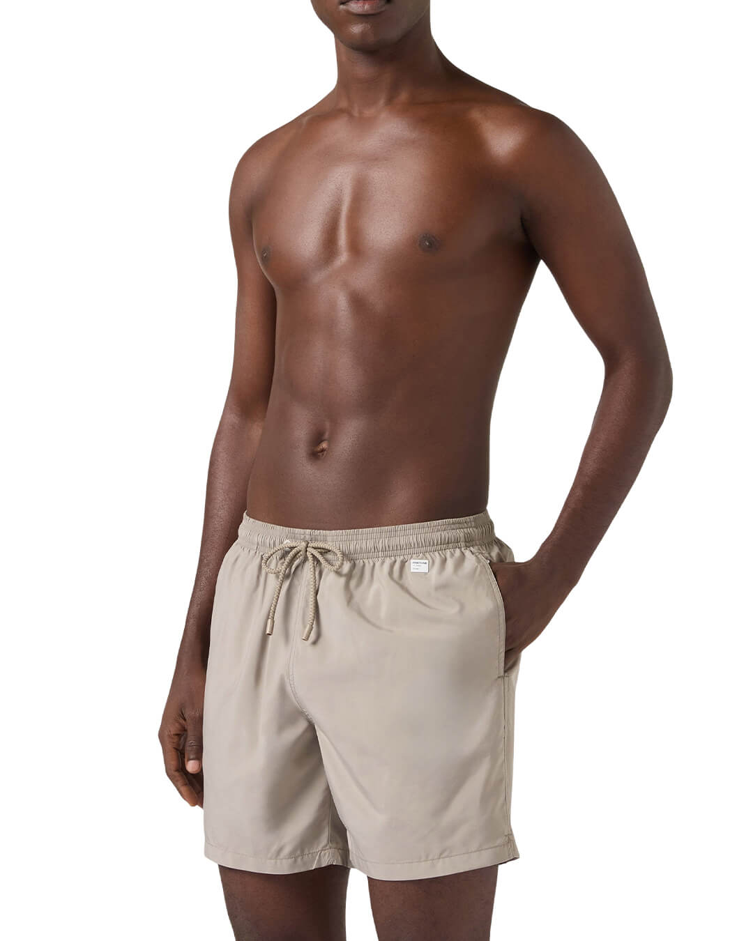 MC2 Saint Barth Swimwear MC2 LIGHTING PANTONE ULTRALIGHT SWIM SHORT 13L GREIGE PNT