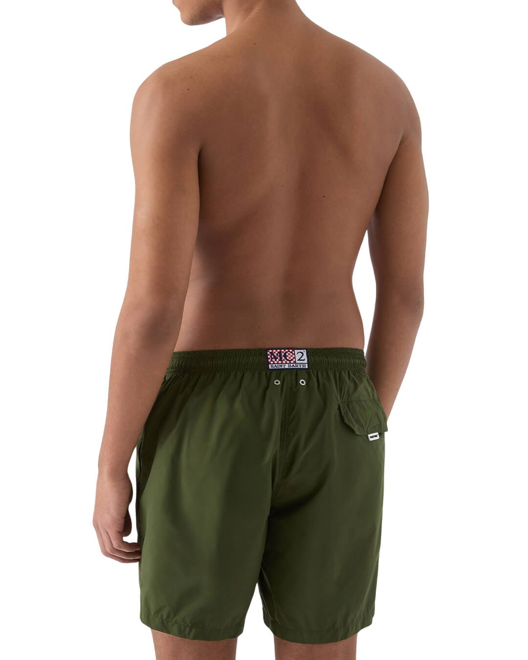 MC2 Saint Barth Swimwear MC2 LIGHTING PANTONE ULTRALIGHT SWIM SHORT 52 MILITARY PNT