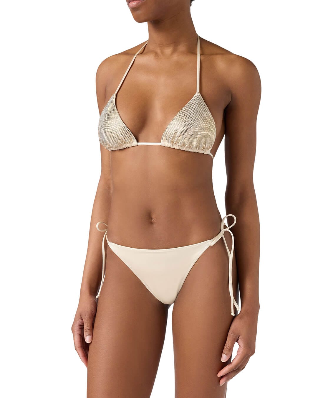MC2 Saint Barth Swimwear MC2 MALEAH TRIANGLE BIKINI SHINY STRASS
