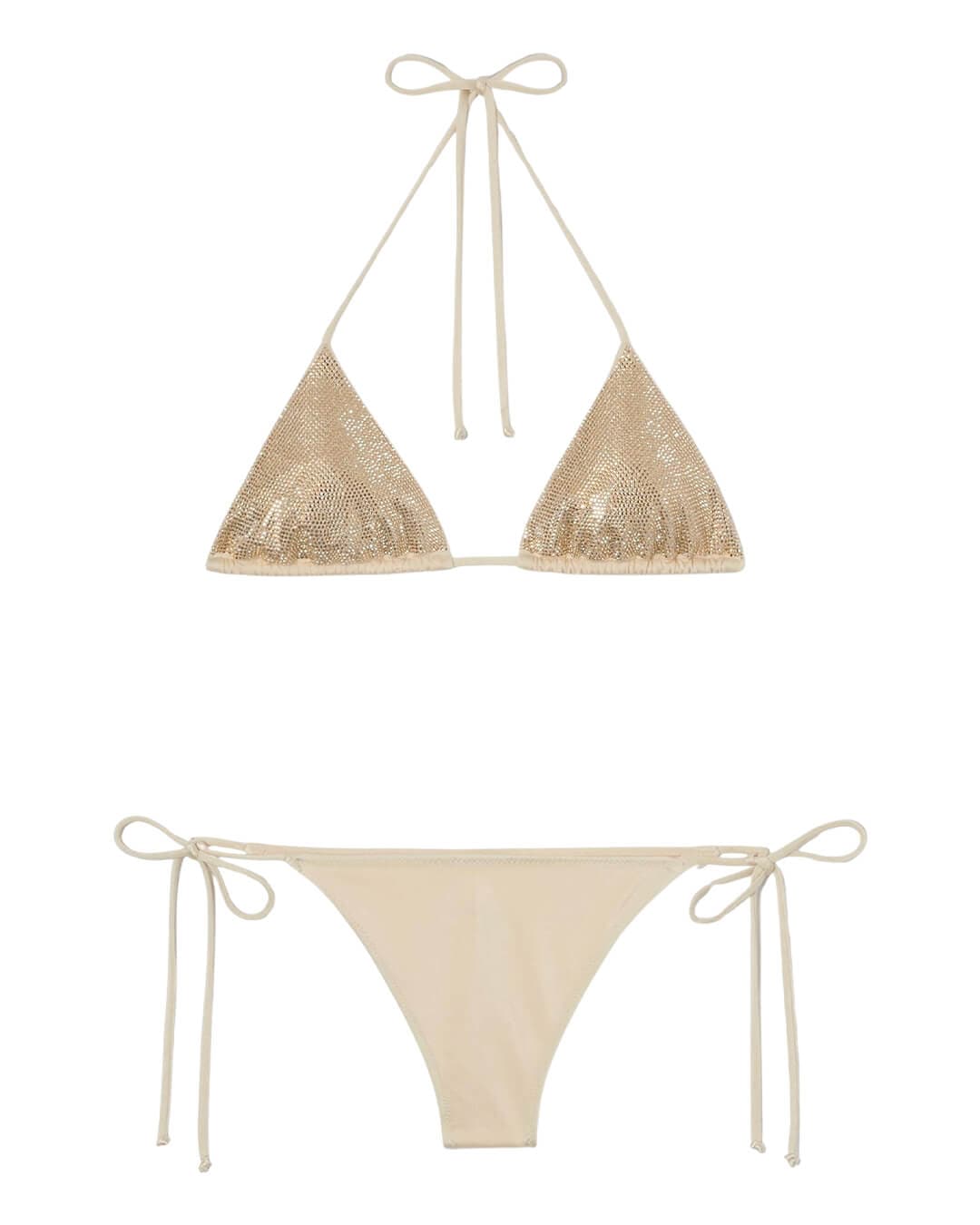 MC2 Saint Barth Swimwear MC2 MALEAH TRIANGLE BIKINI SHINY STRASS