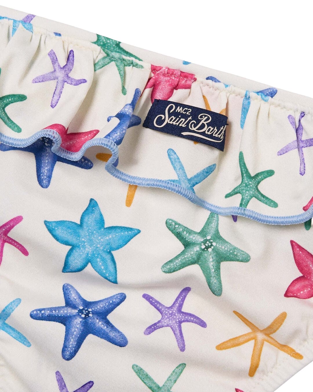 MC2 Saint Barth Swimwear MC2 Melly Girl Flounce Slip Starfish Reef