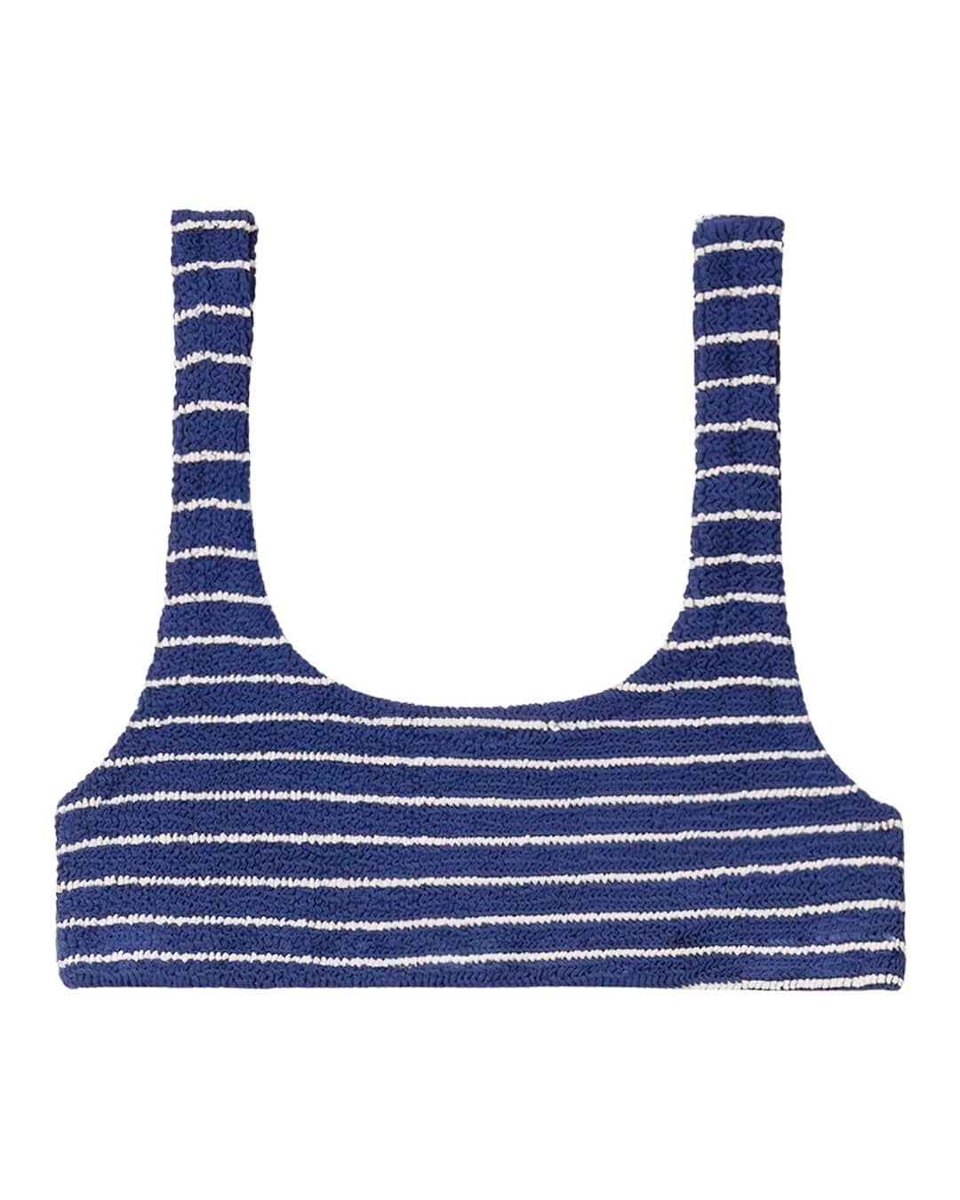 MC2 Saint Barth Swimwear MC2 NAIMA W CRINKLE BRALETTE BIKINI STRIPES TINY