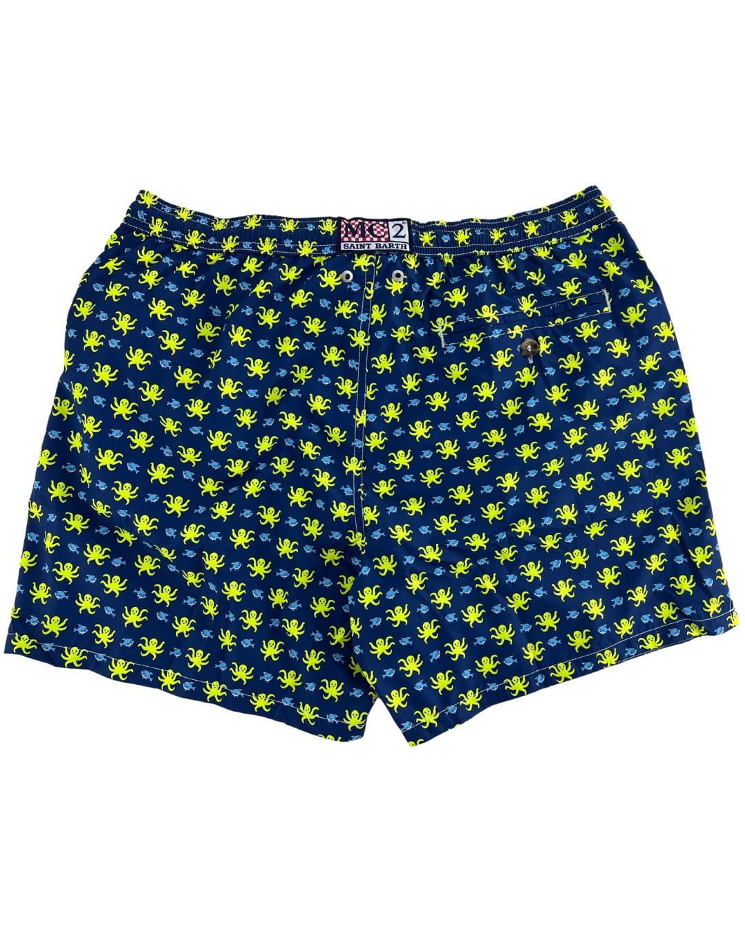 Mc2 Saint Barth Swimwear MC2 Navy Light Fabric Ocean Swim Shorts