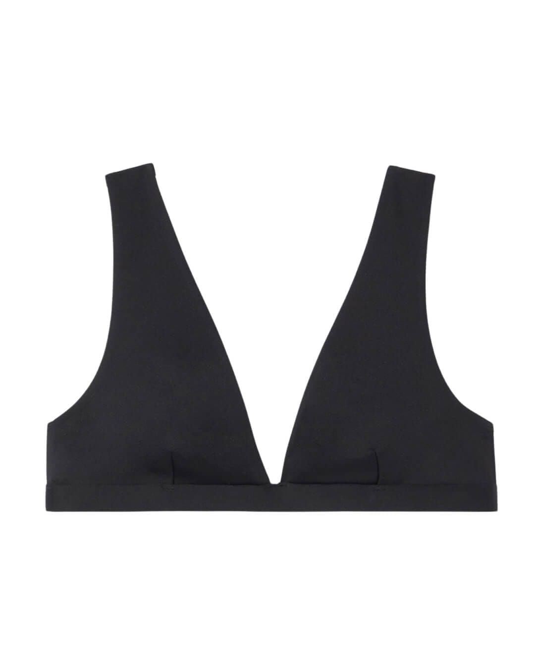 MC2 Saint Barth Swimwear MC2 Ofelia Heatsealed Woman V-neckline Top And Wide Straps 00 00017l