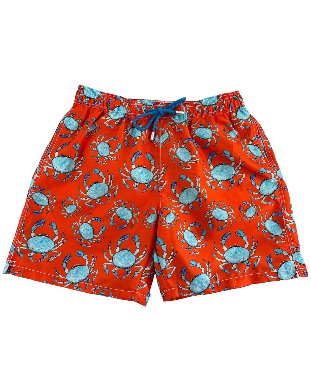 Mc2 Saint Barth Swimwear MC2 Orange Crabs Classic Swim Shorts