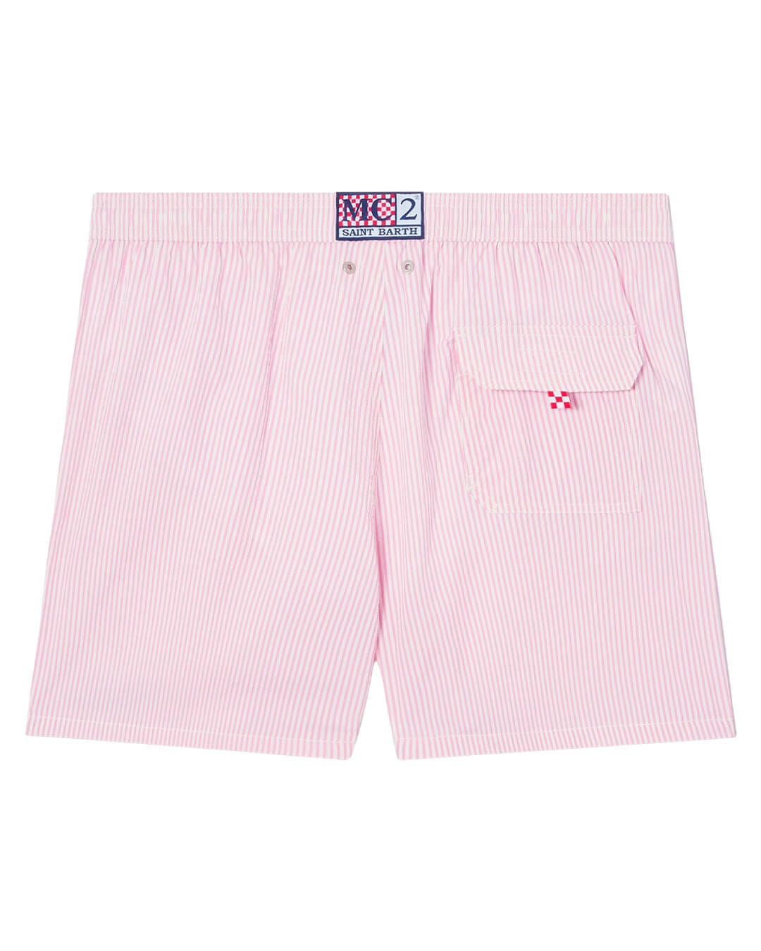 MC2 Saint Barth Swimwear MC2 PATMOS SWIM SHORT SEERSUCKER STRIPES 21 L