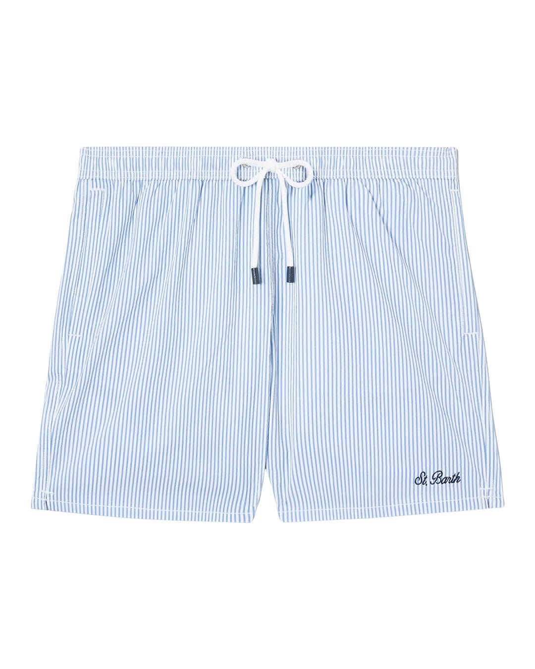 MC2 Saint Barth Swimwear MC2 PATMOS SWIM SHORT SEERSUCKER STRIPES 31 L
