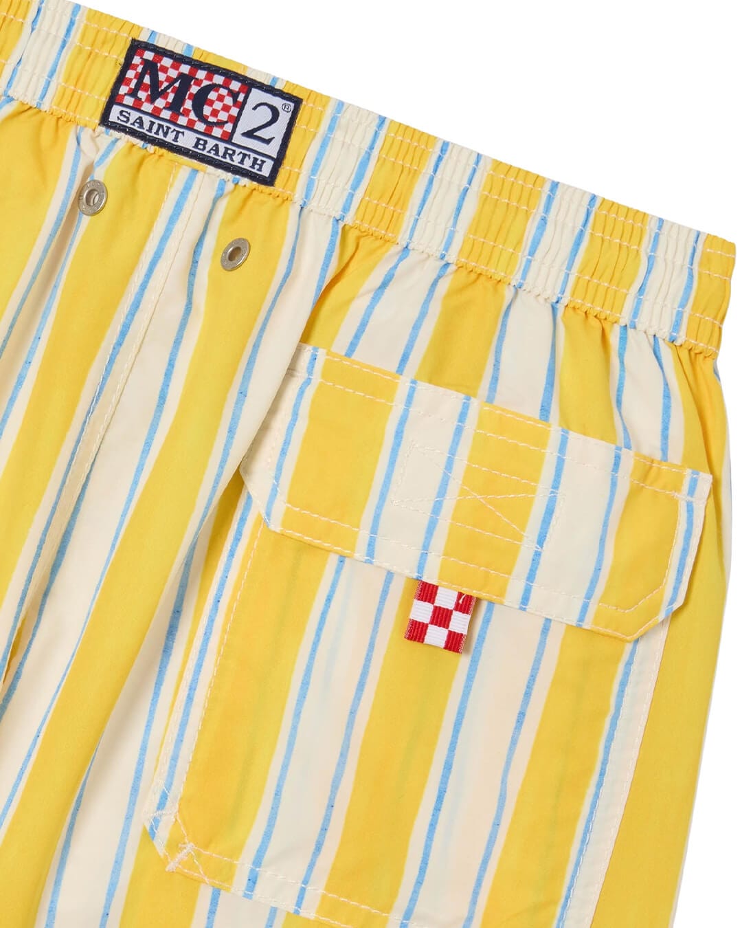 MC2 Saint Barth Swimwear MC2 Syros Jr Swimshort Big Stripes