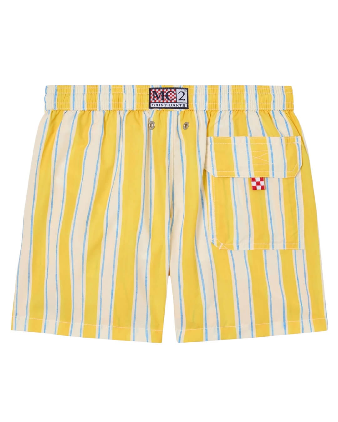 MC2 Saint Barth Swimwear MC2 Syros Jr Swimshort Big Stripes