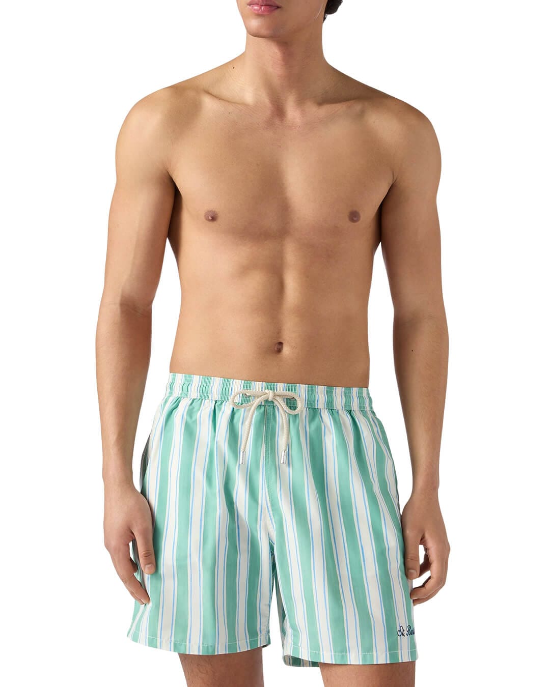 MC2 Saint Barth Swimwear MC2 SYROS SWIM SHORT BIG STRIPES W