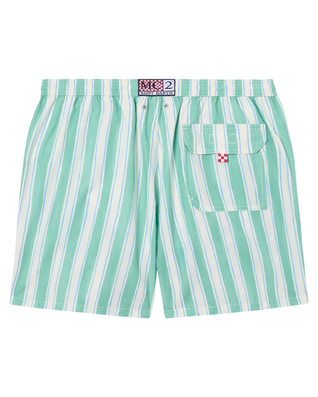 MC2 Saint Barth Swimwear MC2 SYROS SWIM SHORT BIG STRIPES W