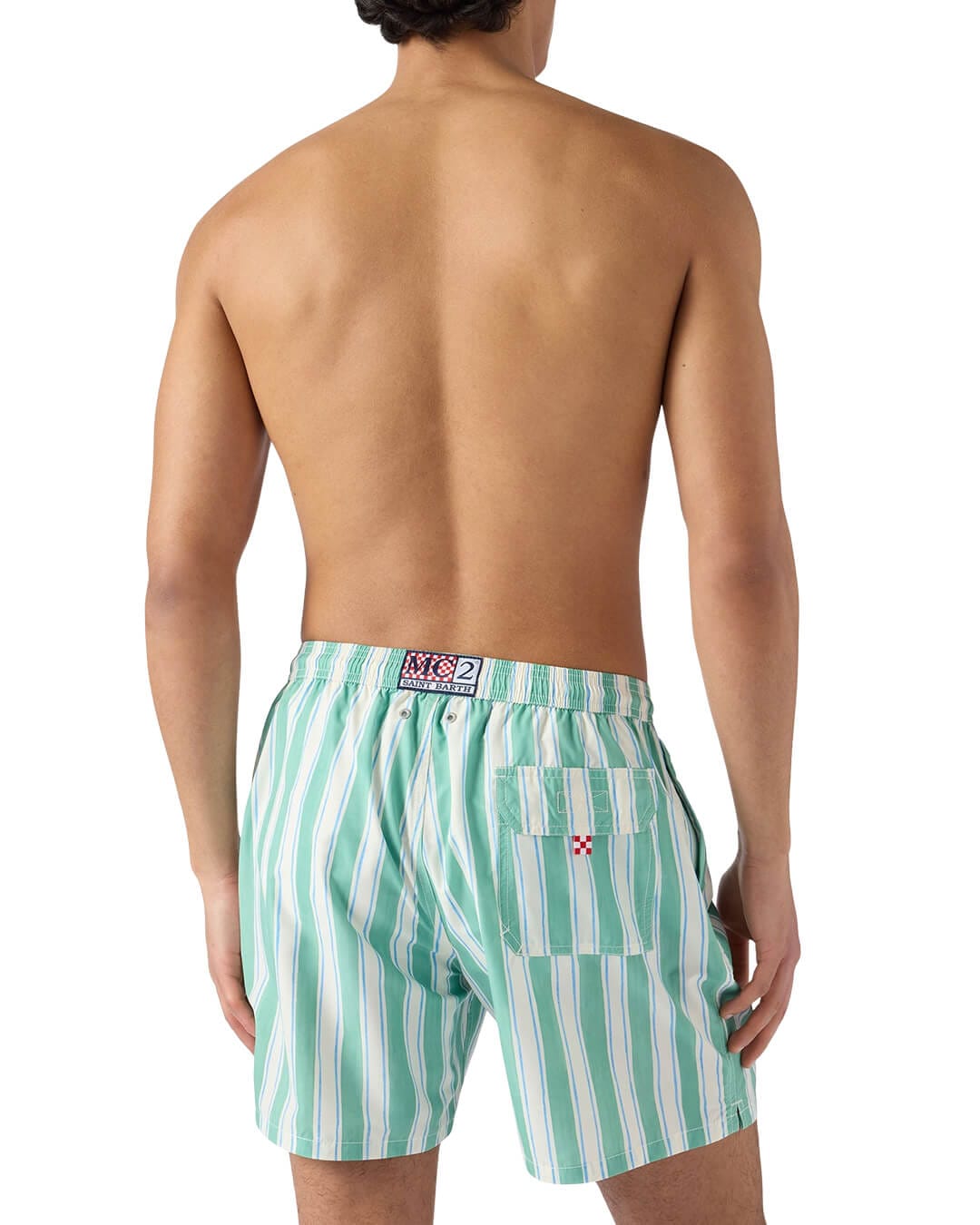 MC2 Saint Barth Swimwear MC2 SYROS SWIM SHORT BIG STRIPES W