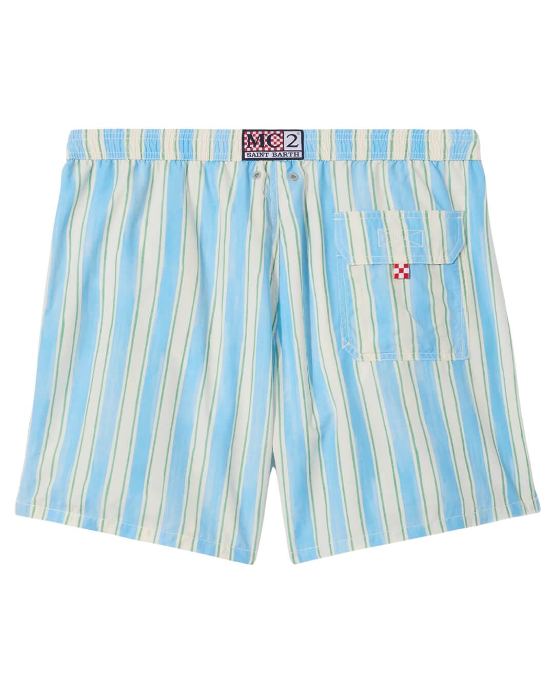 MC2 Saint Barth Swimwear MC2 SYROS SWIM SHORT BIG STRIPES W