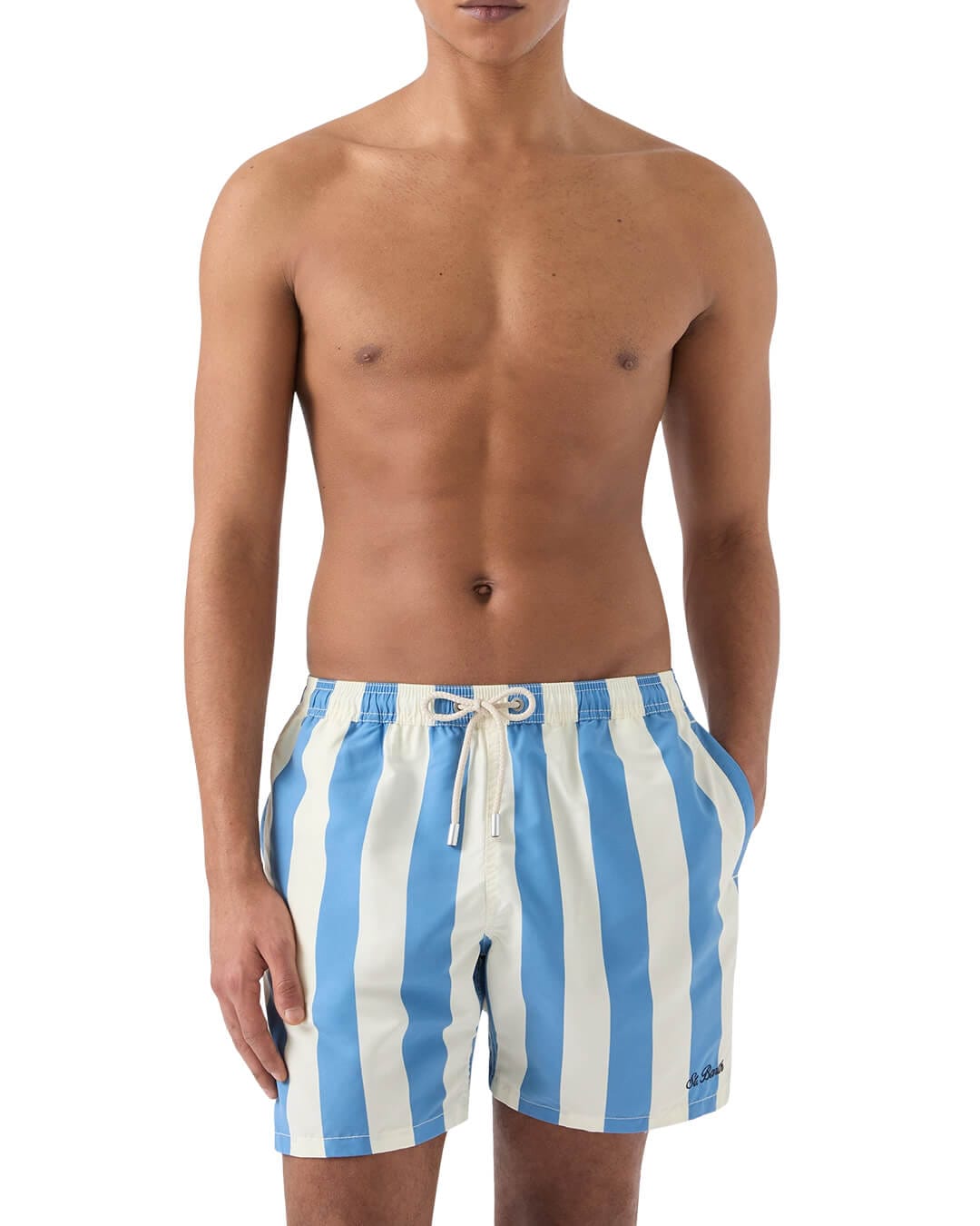 MC2 Saint Barth Swimwear MC2 SYROS SWIM SHORT STRIPES POP V