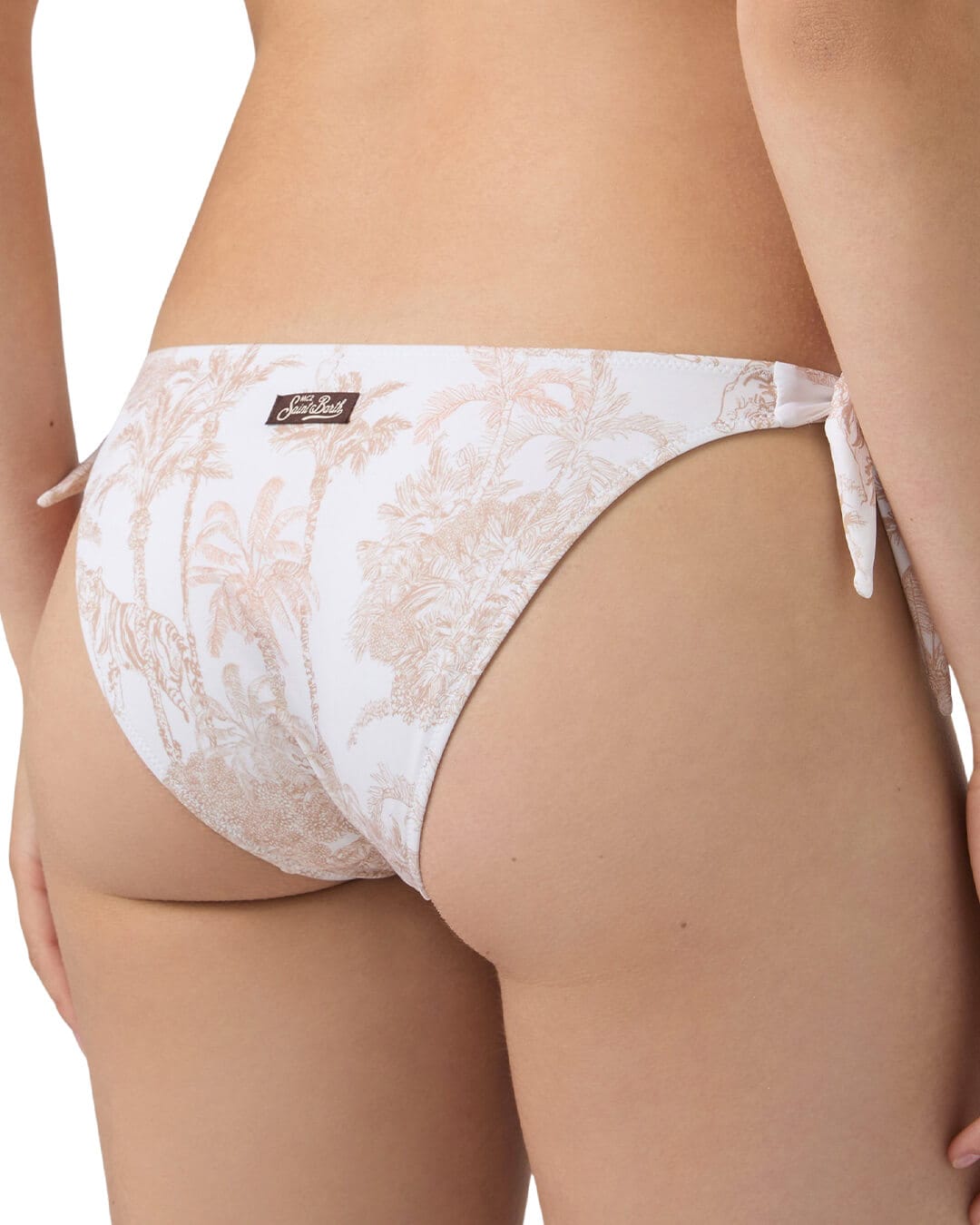 MC2 Saint Barth Swimwear MC2 Yali Normal Coverage Bikini Bottom Jungle Oceania 0119 02157l