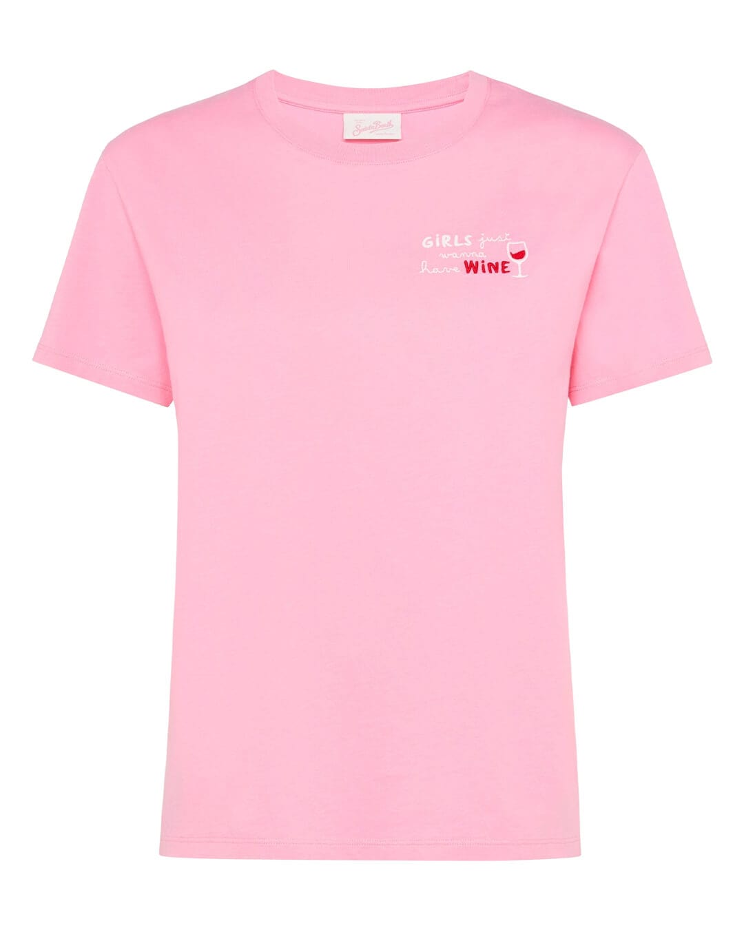Mc2 Saint Barth T-Shirts EMILIE COTTON CN T-SHIRT GIRLS JUST WINE 23 EMB 06015H