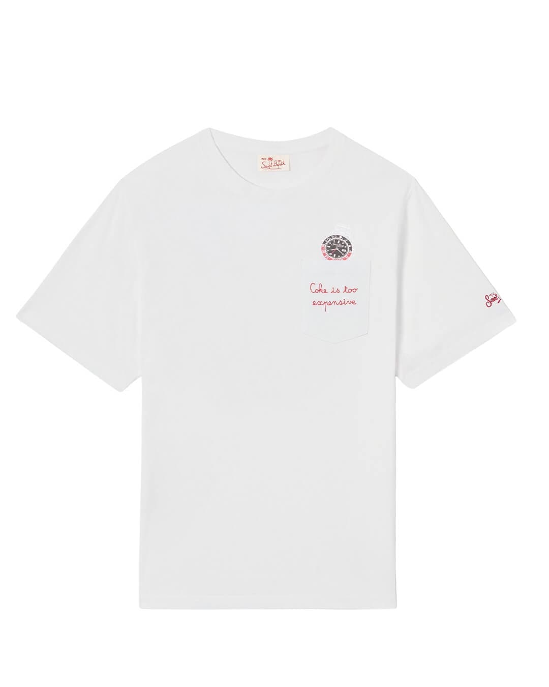 MC2 Saint Barth T-Shirts MC2 Austin Man Cotton T-shirt Expensive Watch