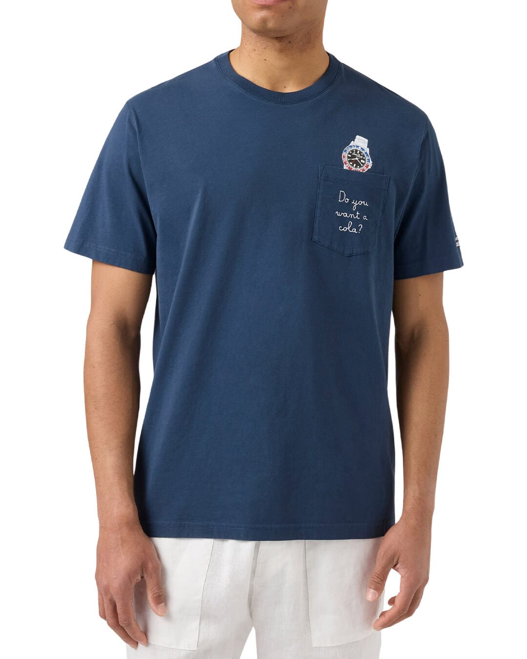MC2 Saint Barth T-Shirts MC2 Austin Man Cotton T-shirt Want A Watch