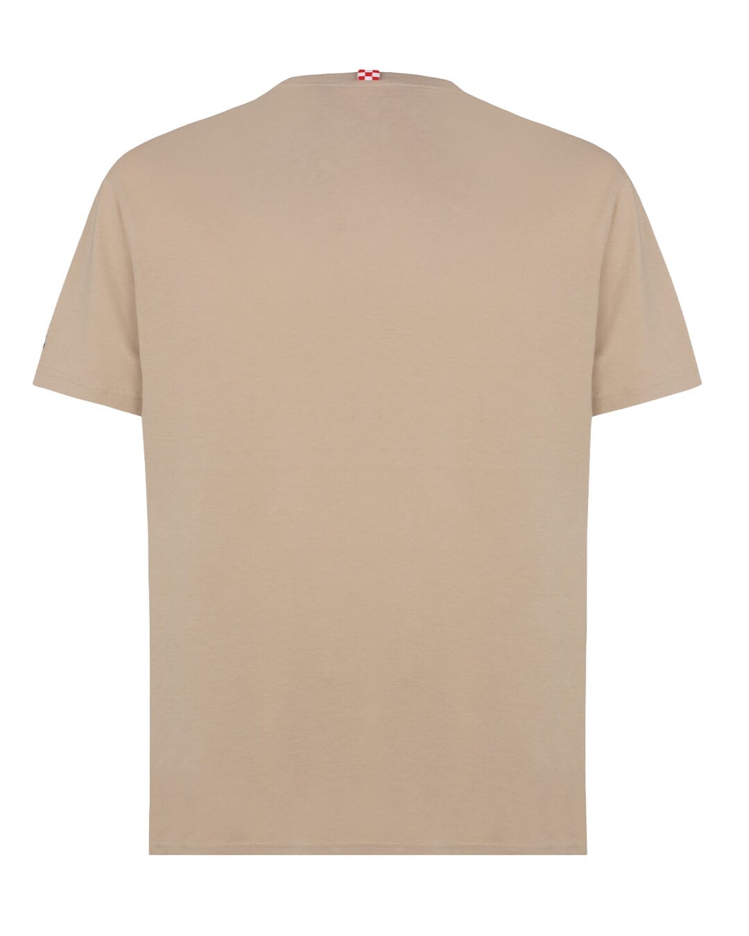 MC2 Saint Barth T-Shirts Mc2 Beige Crew Neck Nine To Wine  T-Shirt