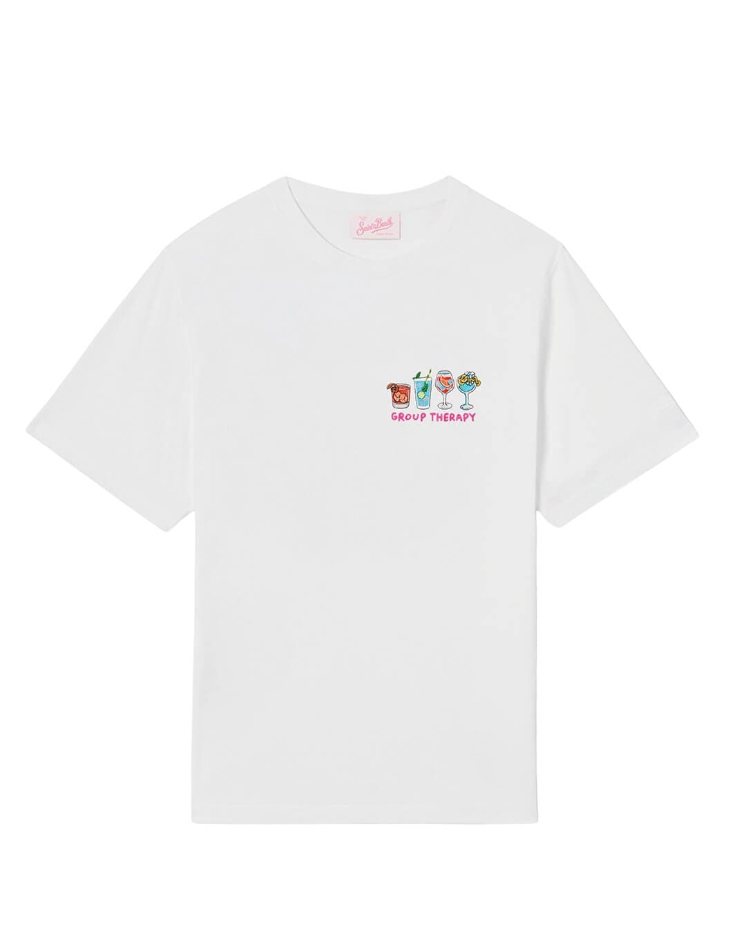 MC2 Saint Barth T-Shirts MC2 Emilie Woman Cotton T-shirt Group Therapy