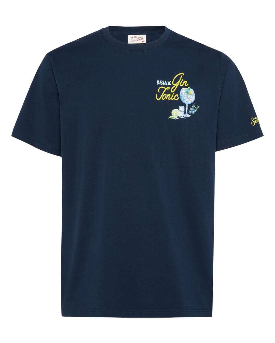 MC2 Saint Barth T-Shirts Mc2 Navy Drink Gin Tonic T-Shirt