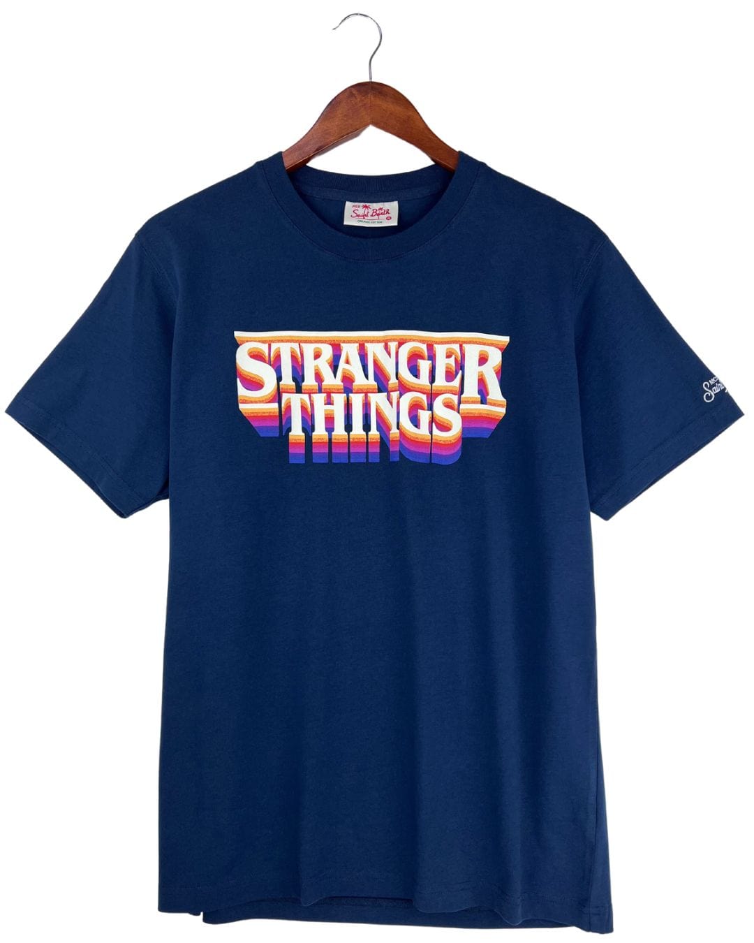 Mc2 Saint Barth T-Shirts MC2 Navy Stranger Things Print T-Shirt
