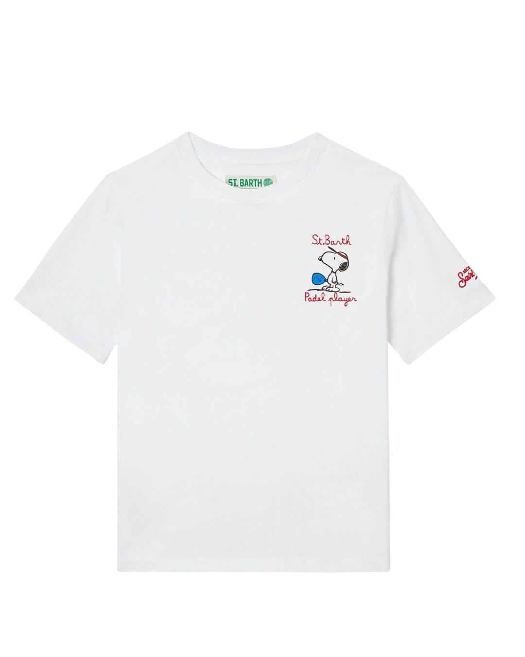 MC2 Saint Barth T-Shirts MC2  Portland Jr Boy Cotton Snoopy Happy Padel