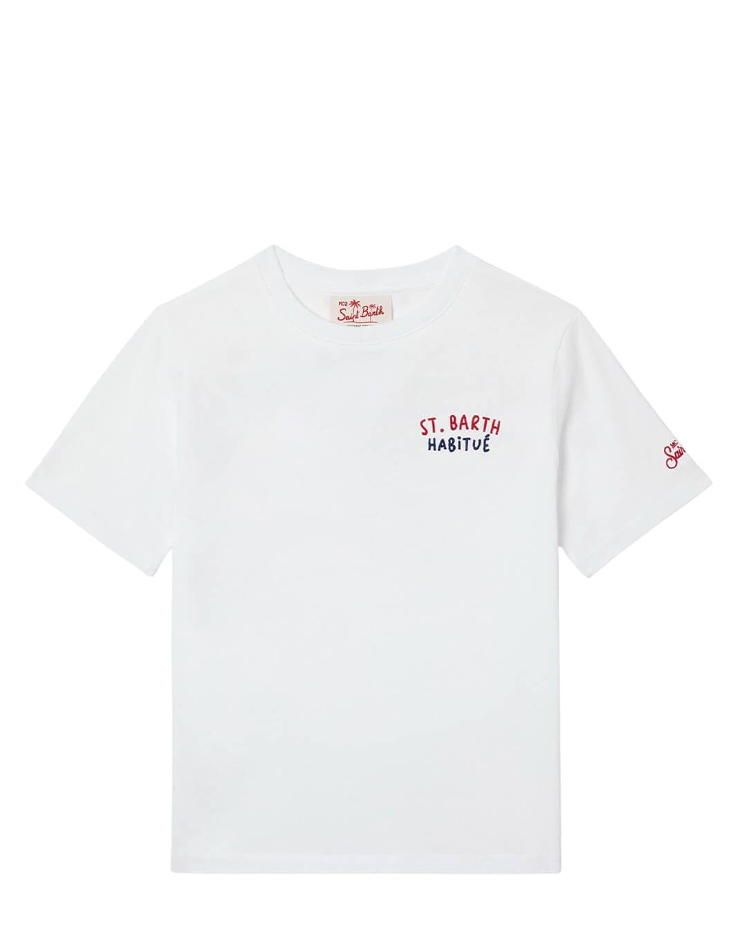 MC2 Saint Barth T-Shirts MC2 Portland Jr Boy Cotton St Barth Summer 01n Emb 00320l