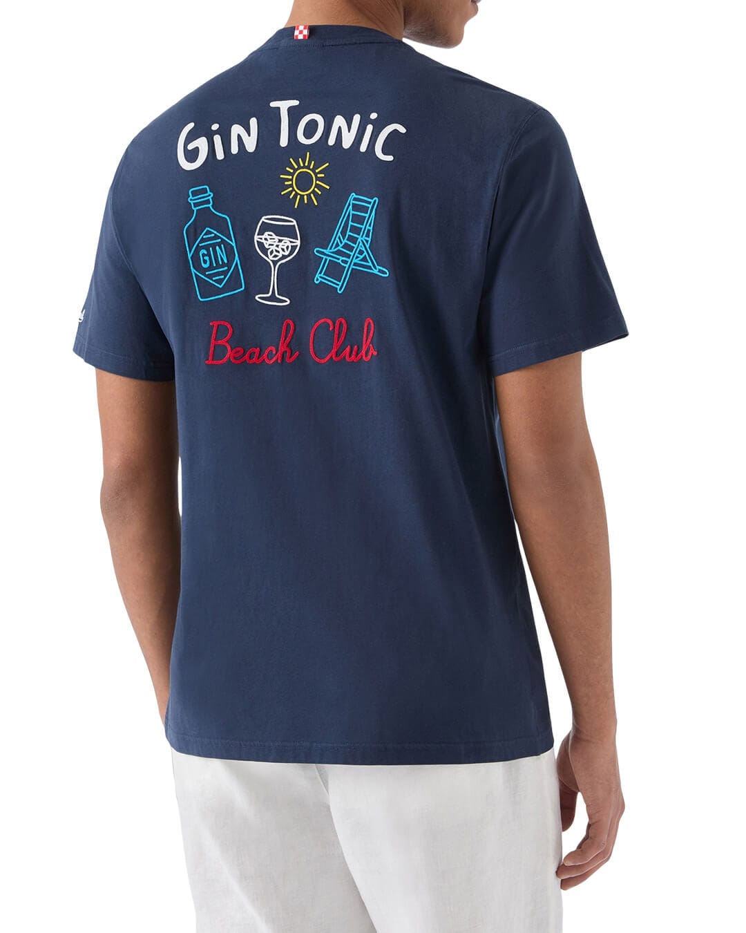 MC2 Saint Barth T-Shirts MC2 PORTLAND MAN COTTON T-SHIRT GIN TONIC SUMMER