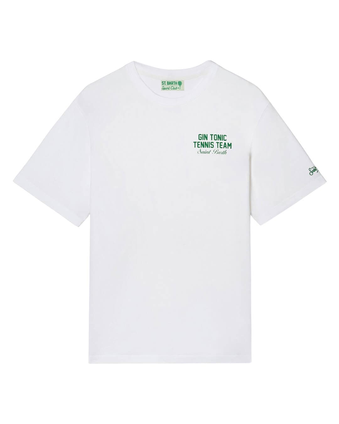 MC2 Saint Barth T-Shirts MC2 PORTLAND MAN COTTON T-SHIRT GIN TONIC TENNIS