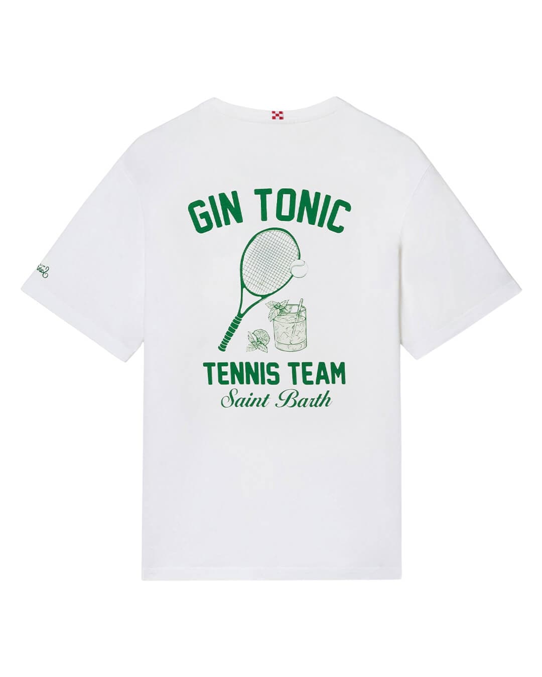 MC2 Saint Barth T-Shirts MC2 PORTLAND MAN COTTON T-SHIRT GIN TONIC TENNIS