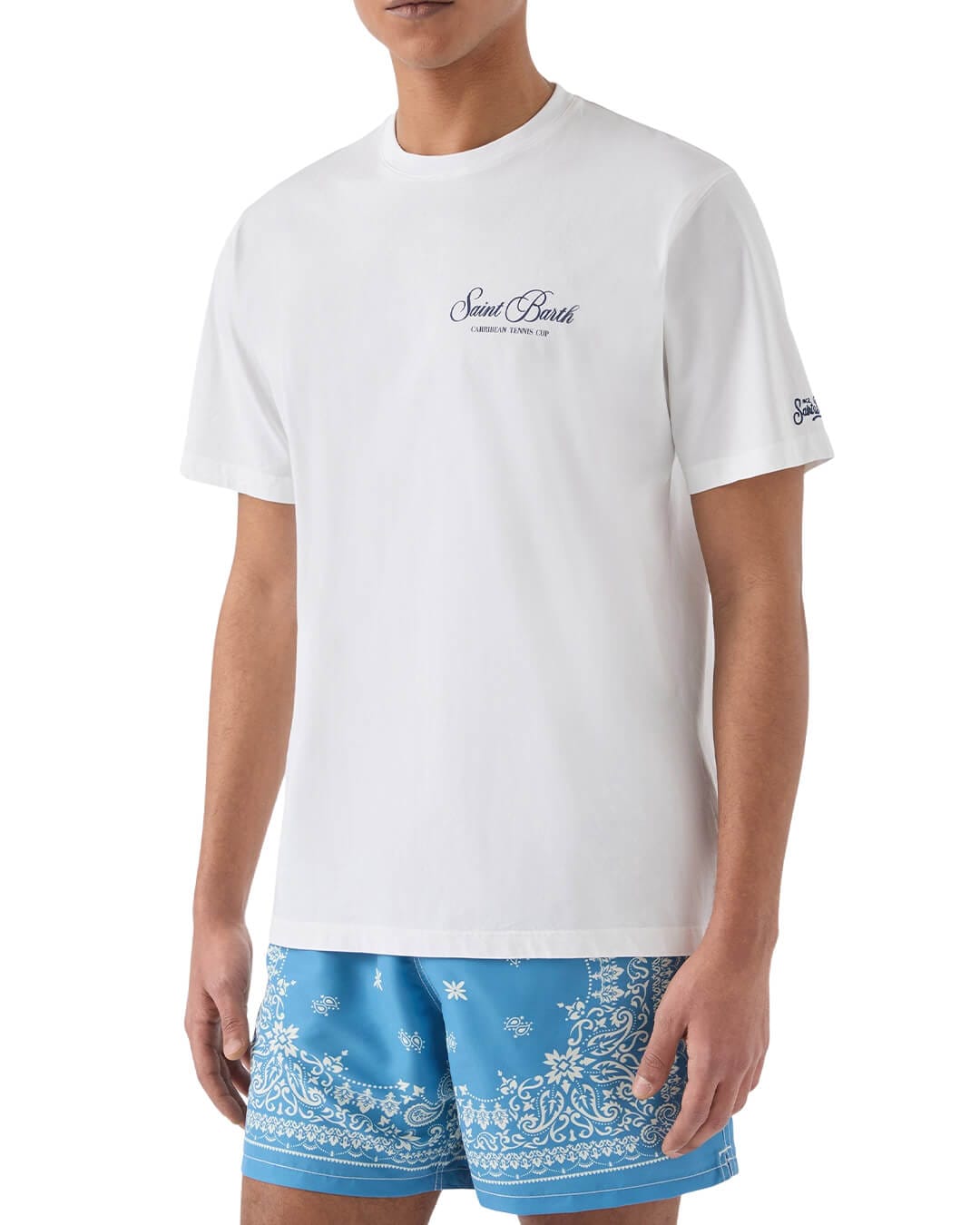 MC2 Saint Barth T-Shirts MC2 PORTLAND MAN COTTON T-SHIRT SB GUSTAVIA CUP