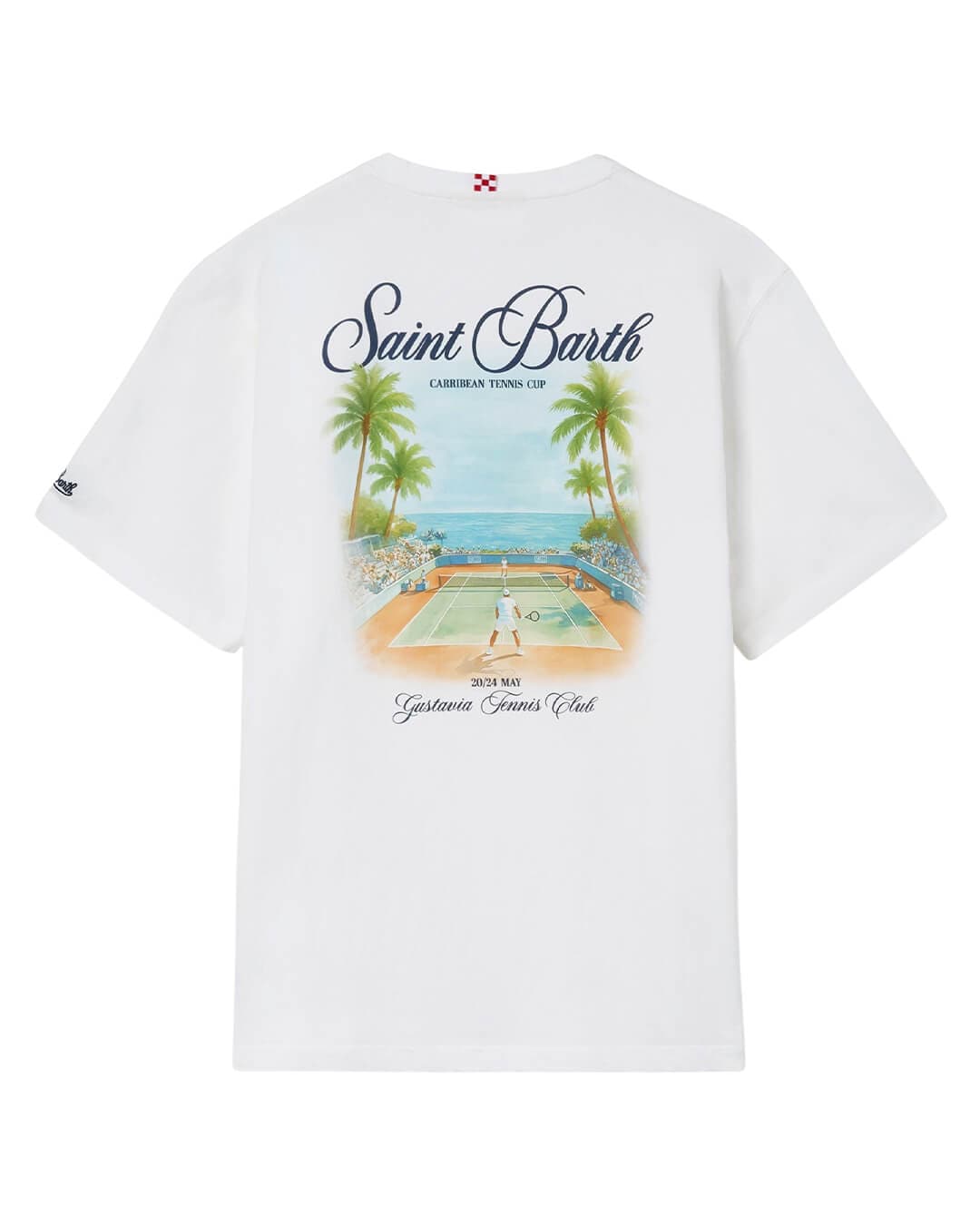MC2 Saint Barth T-Shirts MC2 PORTLAND MAN COTTON T-SHIRT SB GUSTAVIA CUP