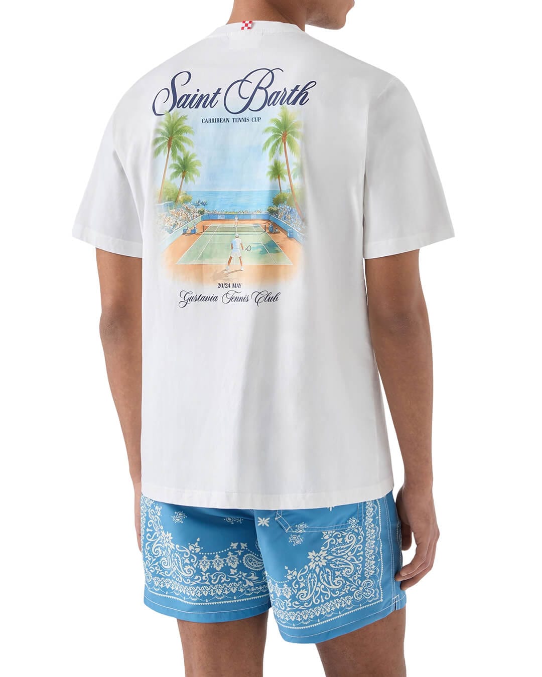 MC2 Saint Barth T-Shirts MC2 PORTLAND MAN COTTON T-SHIRT SB GUSTAVIA CUP