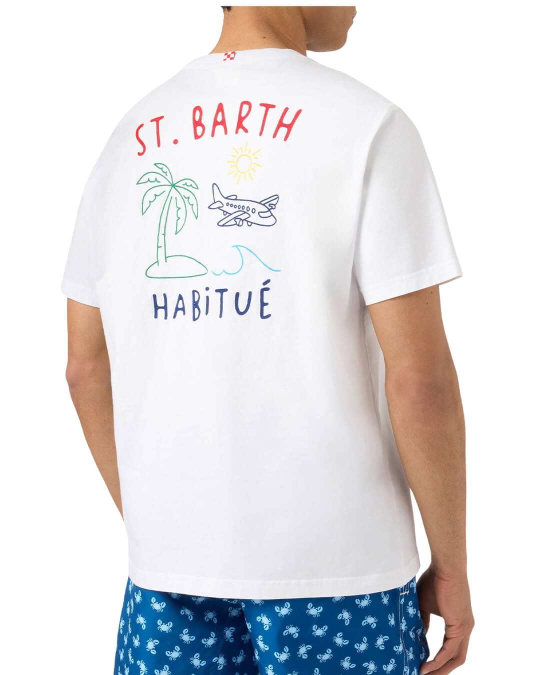 MC2 Saint Barth T-Shirts MC2 Portland Man Cotton T-shirt St Barth Summer