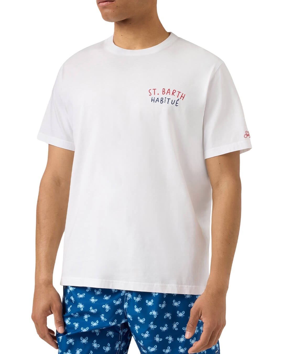 MC2 Saint Barth T-Shirts MC2 Portland Man Cotton T-shirt St Barth Summer