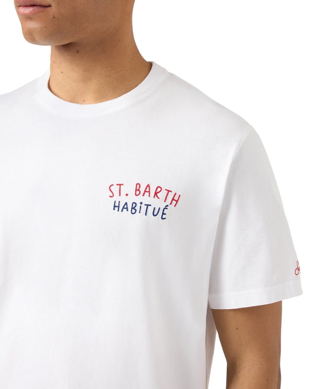 MC2 Saint Barth T-Shirts MC2 Portland Man Cotton T-shirt St Barth Summer