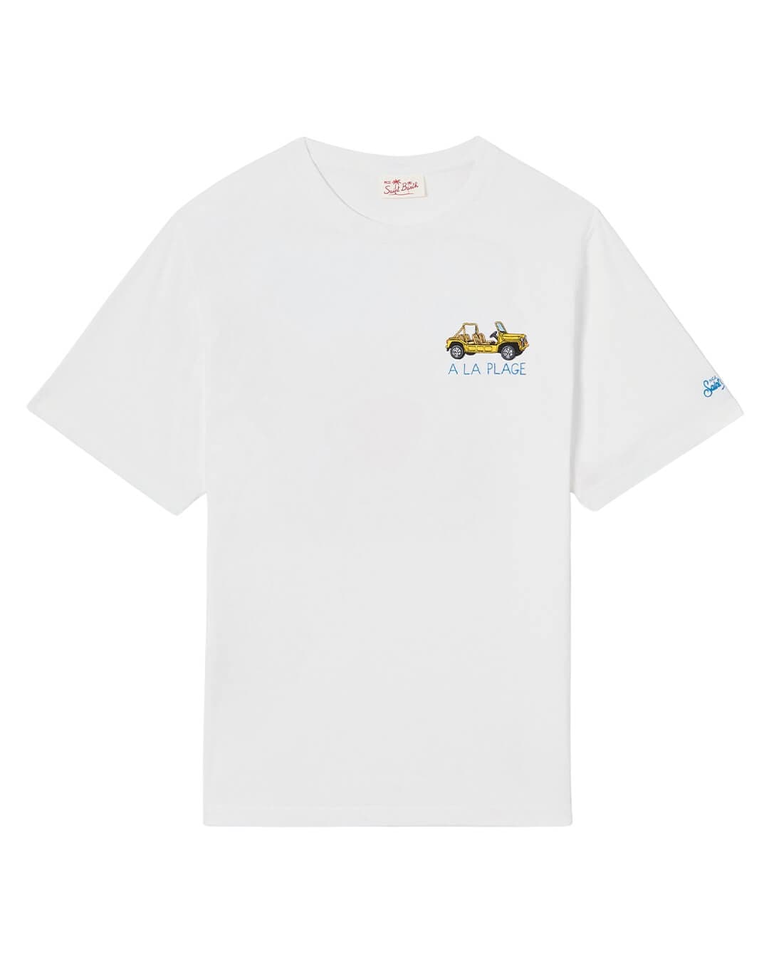 MC2 Saint Barth T-Shirts MC2 PORTOFINO MAN COTTON T-SHIRT A LA PLAGE